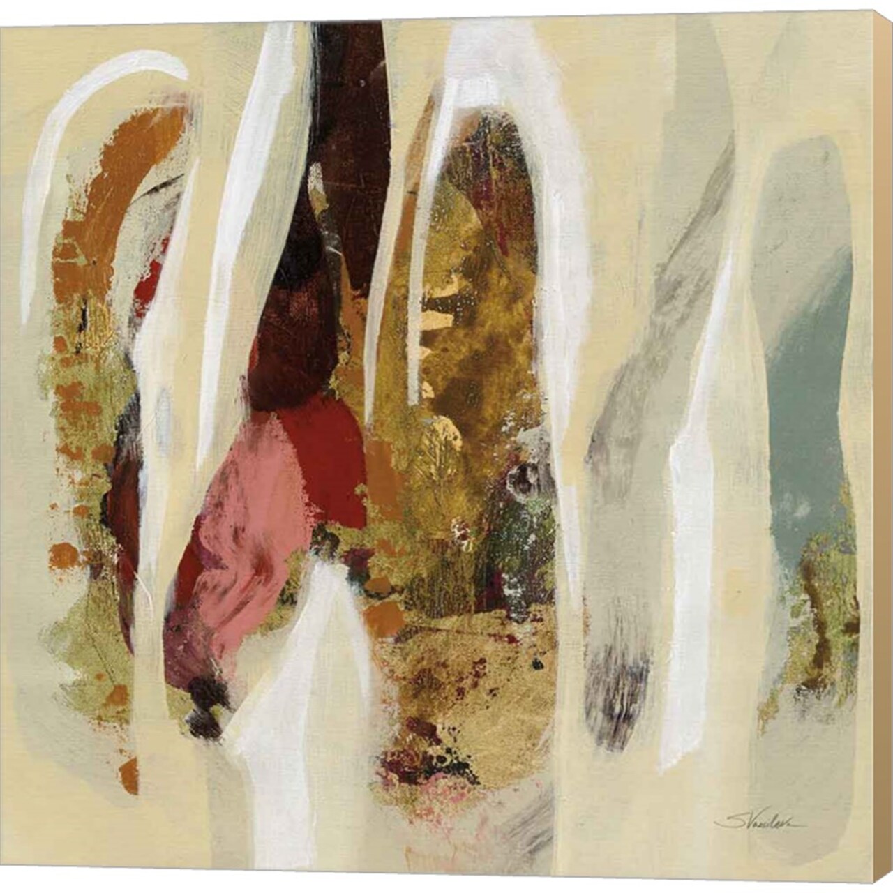 Terracotta Tile I by Silvia Vassileva 24" x 24" Canvas Wall Art